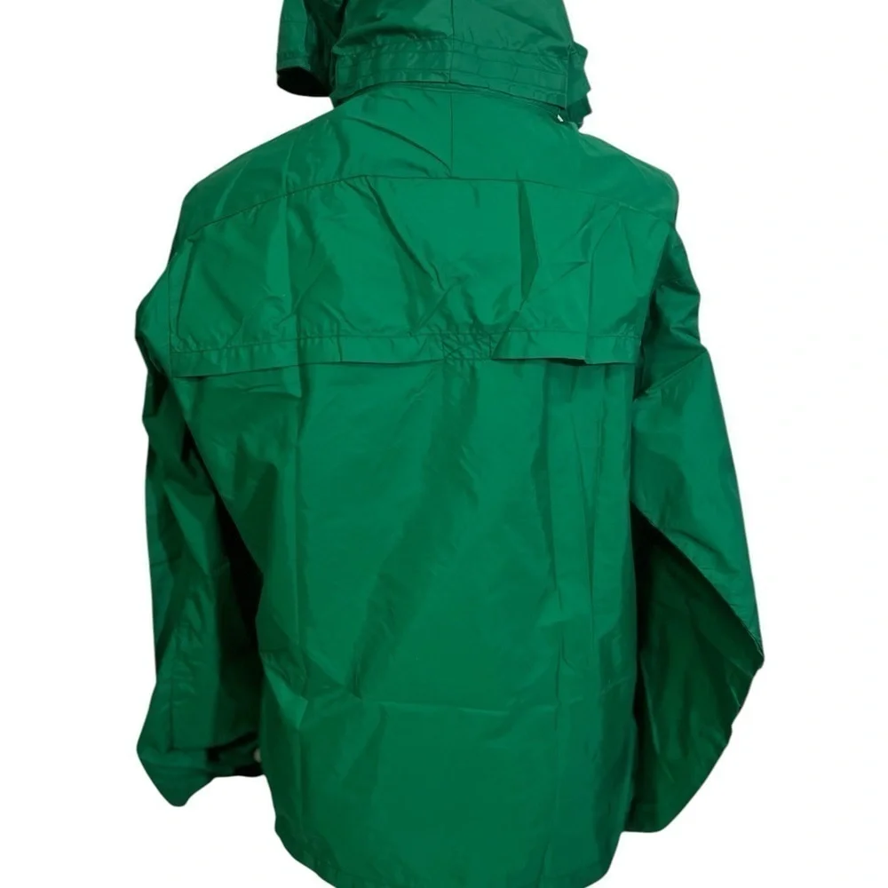 Nike Vintage 70s 80s Half Zip Pullover Windbreaker Jacket Green Small White Tag